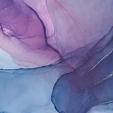 Фотообои Мрамор флюид фиолетового цвета в интерьере. Вариант 