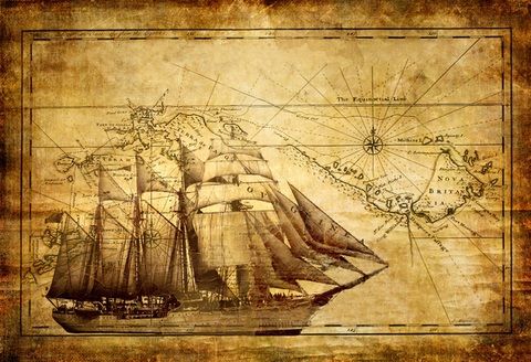 карта корабль