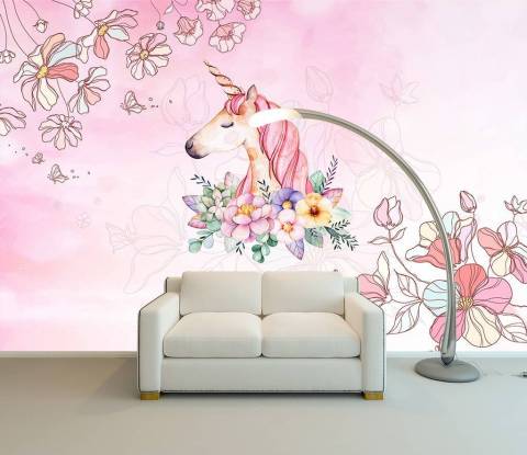 Рослина квітка диван меблі фоторамка відділення дизайн інтер'єру текстильна наклейка на стіну освітл